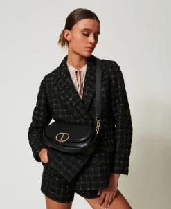 Umhängetasche „Brera“ Mit „Oval T“-Schließe