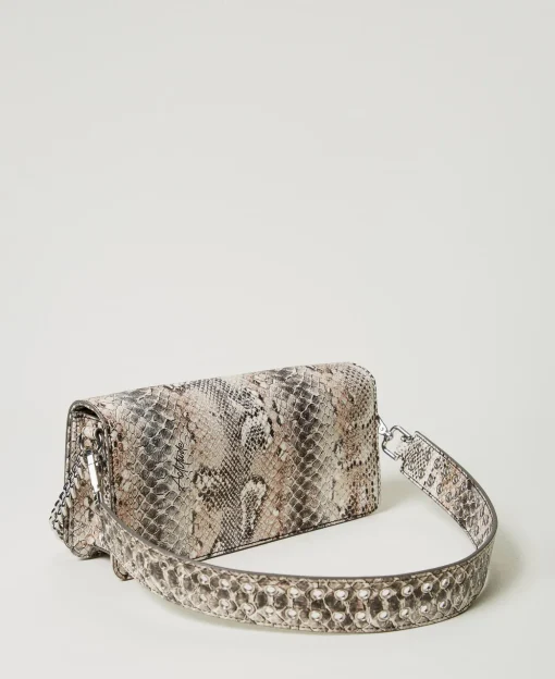 Umhängetasche Mit Schlangenprint