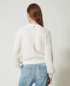 Von Hand Bestickter Cardigan