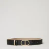 Wendegürtel Aus Leder Mit Oval T