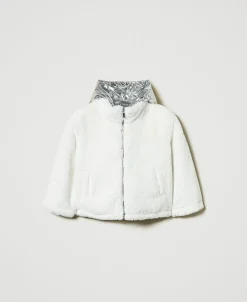 Wendejacke Aus Pelzimitat