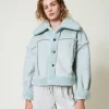 Wendejacke Mit Pelzimitat