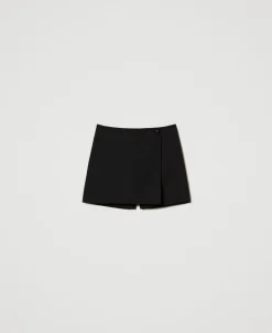 Wickelshorts Aus Wollmischung