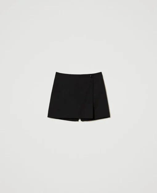 Wickelshorts Aus Wollmischung