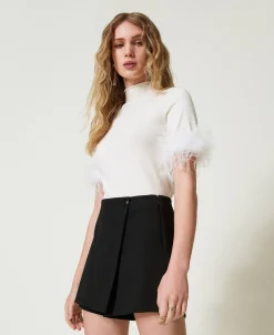Wickelshorts Aus Wollmischung
