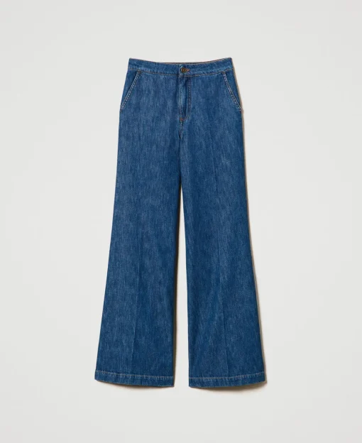 Wide-Leg-Tailoringjeans