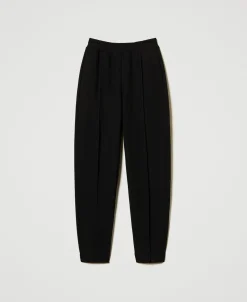 Zigarettenhose Aus Sweatstoff