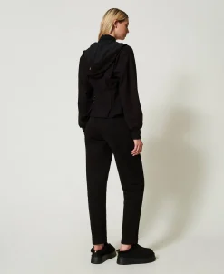 Zigarettenhose Aus Sweatstoff