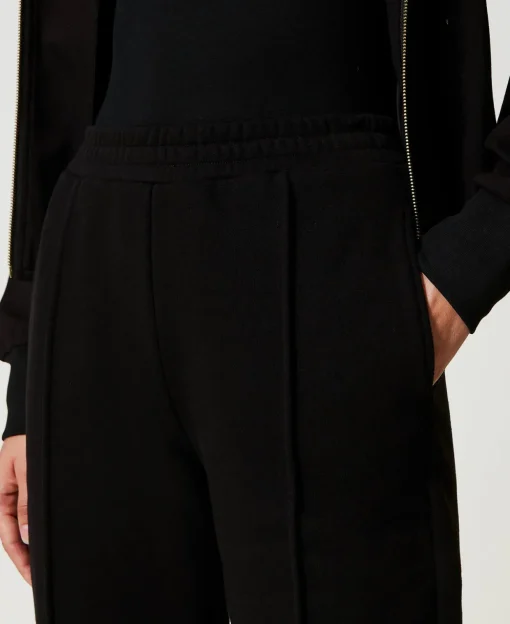 Zigarettenhose Aus Sweatstoff