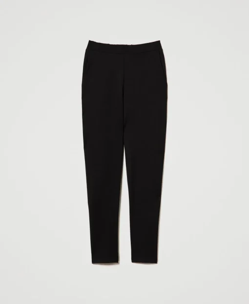 Zigarettenhose Mit Gummizug